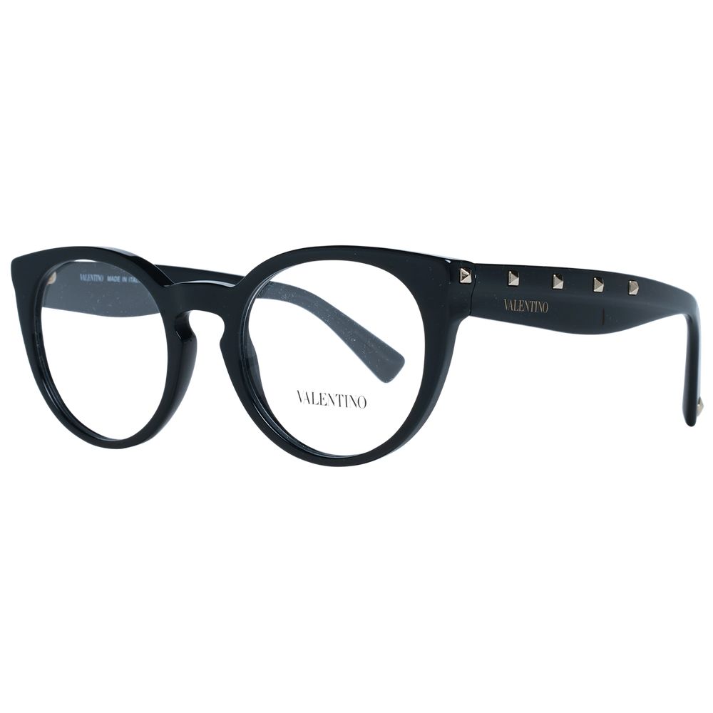 Valentino Black Plastic Glasses (Frames) - Luxe Marca