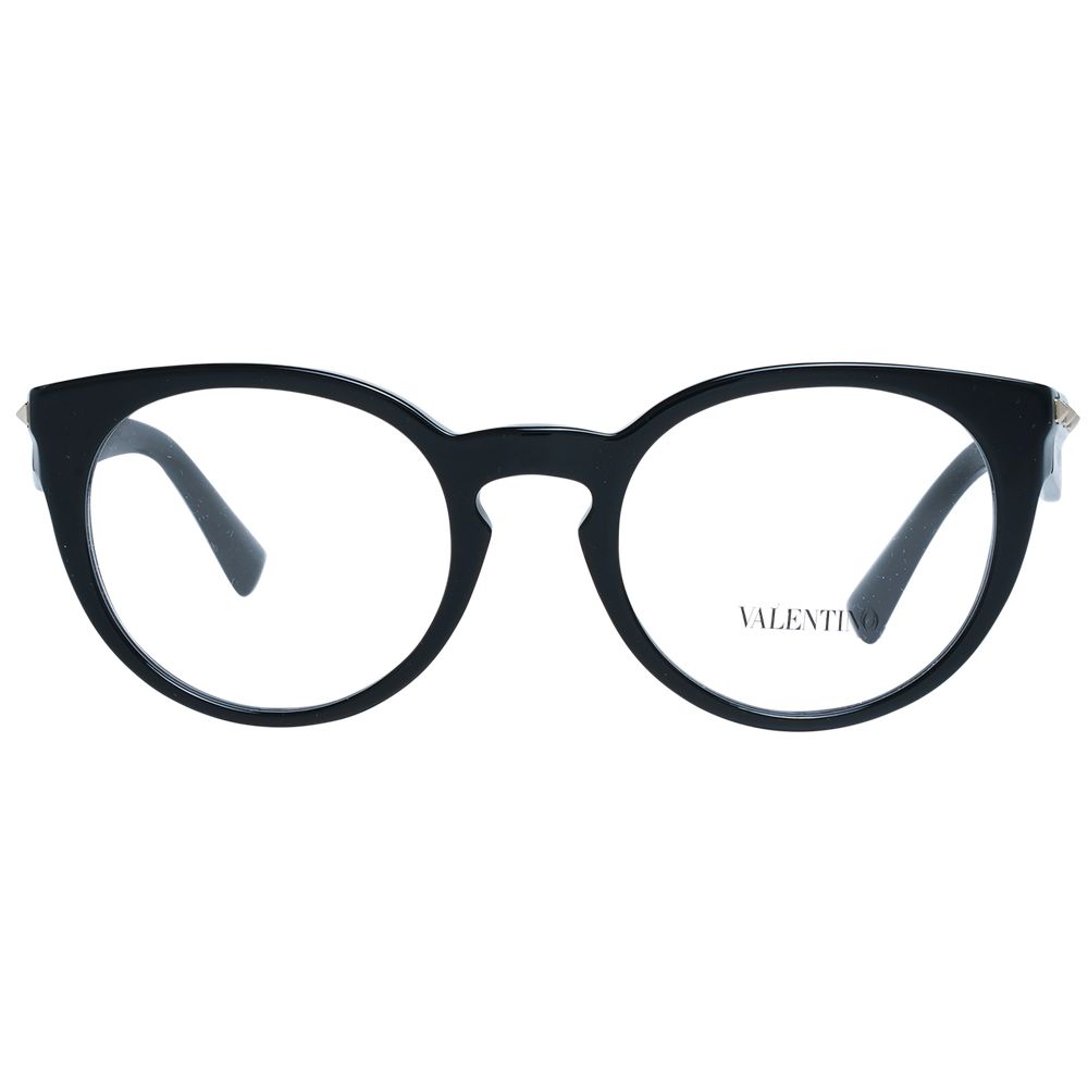 Valentino Black Plastic Glasses (Frames) - Luxe Marca