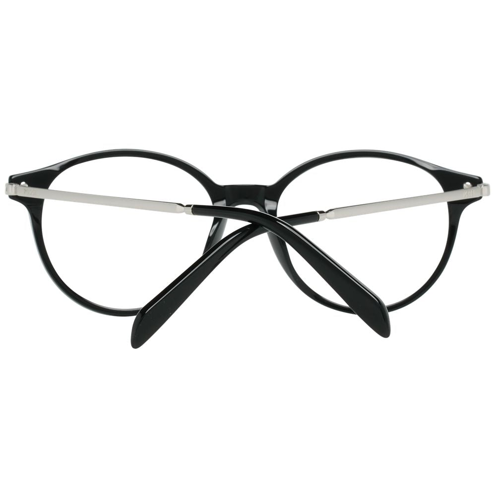 Emilio Pucci Black Metal & Plastic Glasses (Frames) - Luxe Marca