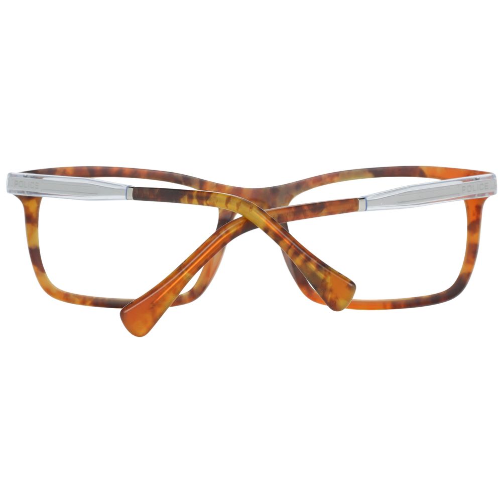 Police Brown Plastic Glasses (Frames) - Luxe Marca