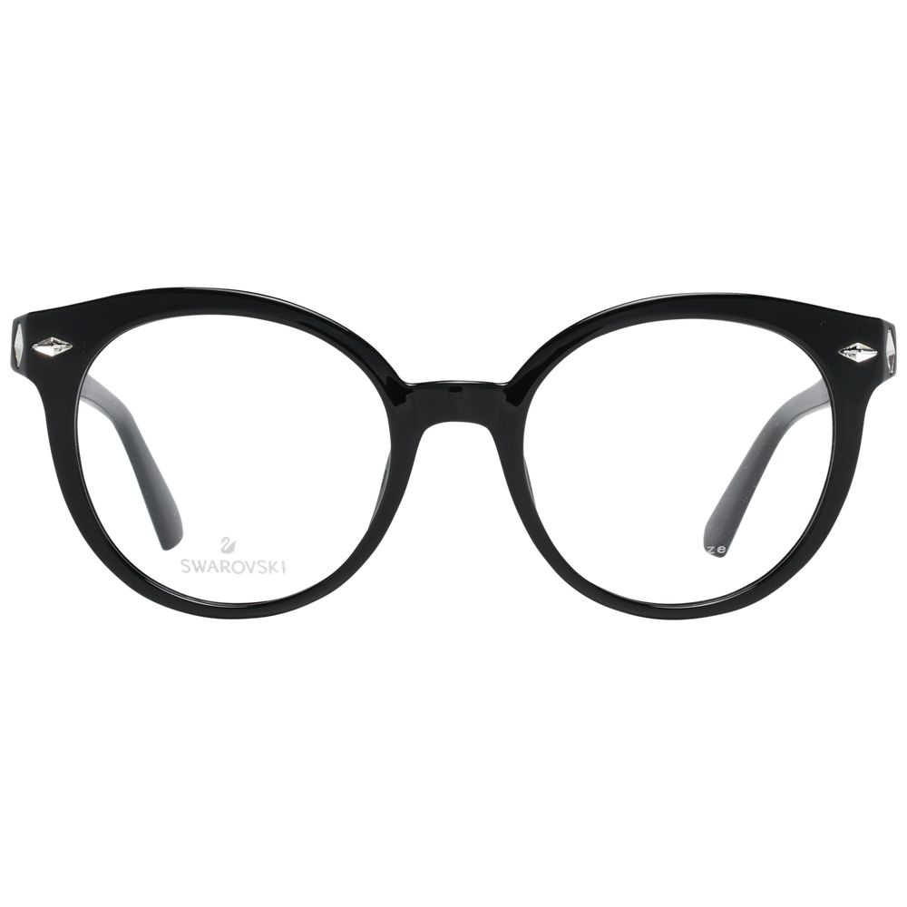 Swarovski Black Plastic Glasses (Frames) - Luxe Marca