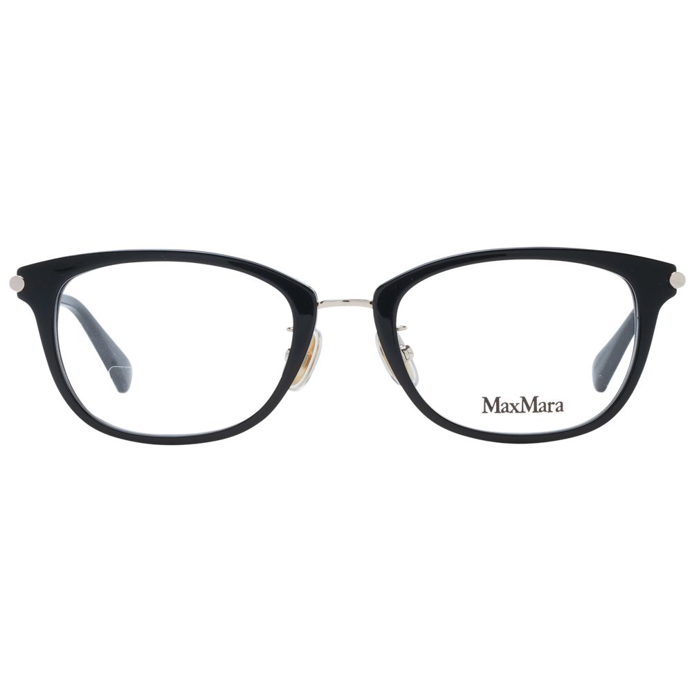 Max Mara Black Plastic Glasses (Frames) - Luxe Marca