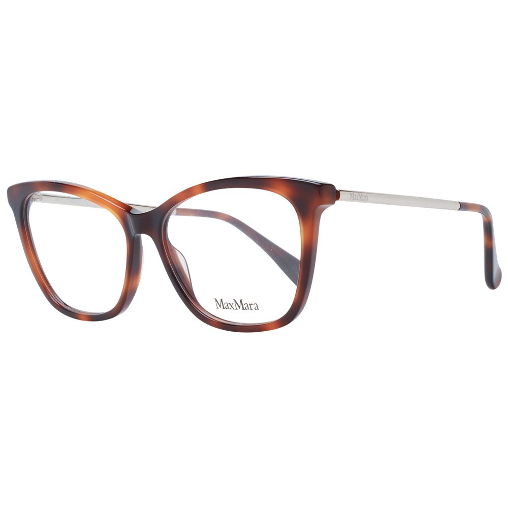Max Mara Brown Plastic Glasses (Frames) - Luxe Marca