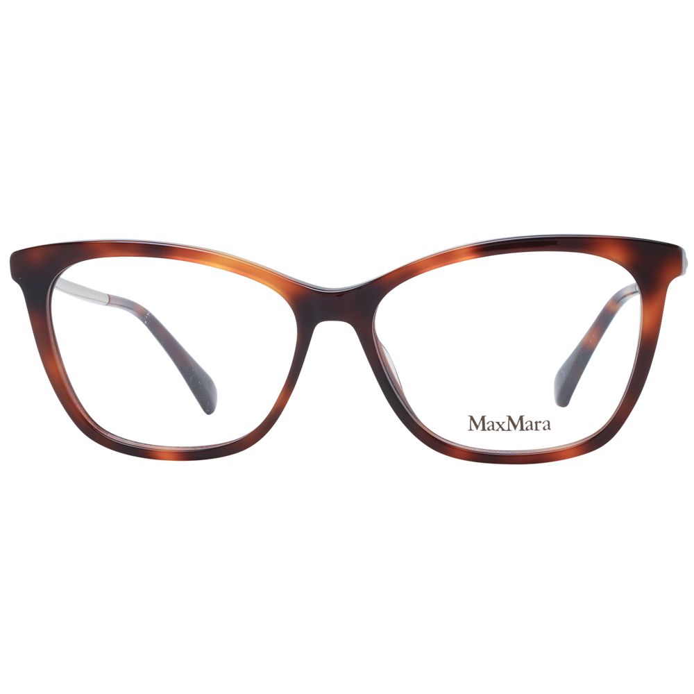 Max Mara Brown Plastic Glasses (Frames) - Luxe Marca