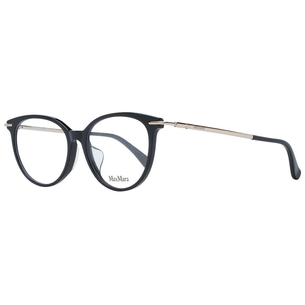Max Mara Black Plastic Glasses (Frames) - Luxe Marca