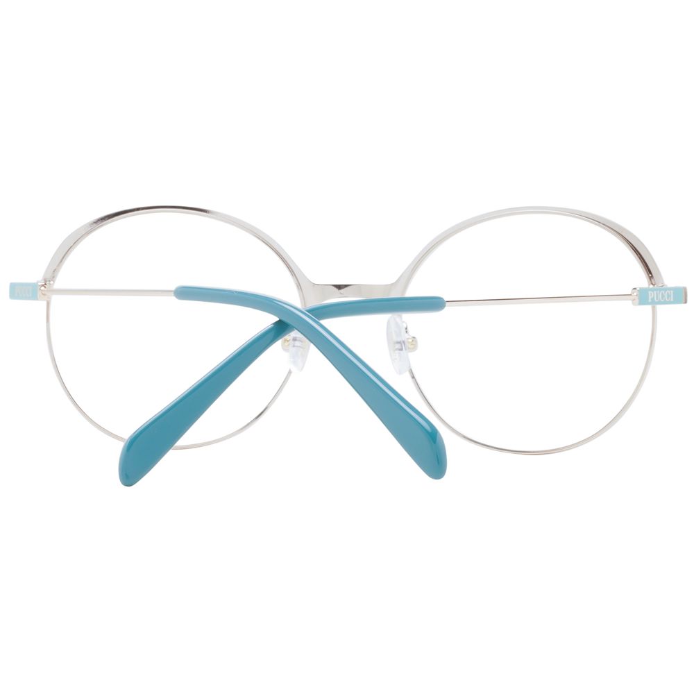 Emilio Pucci Turquoise Metal Glasses (Frames) - Luxe Marca