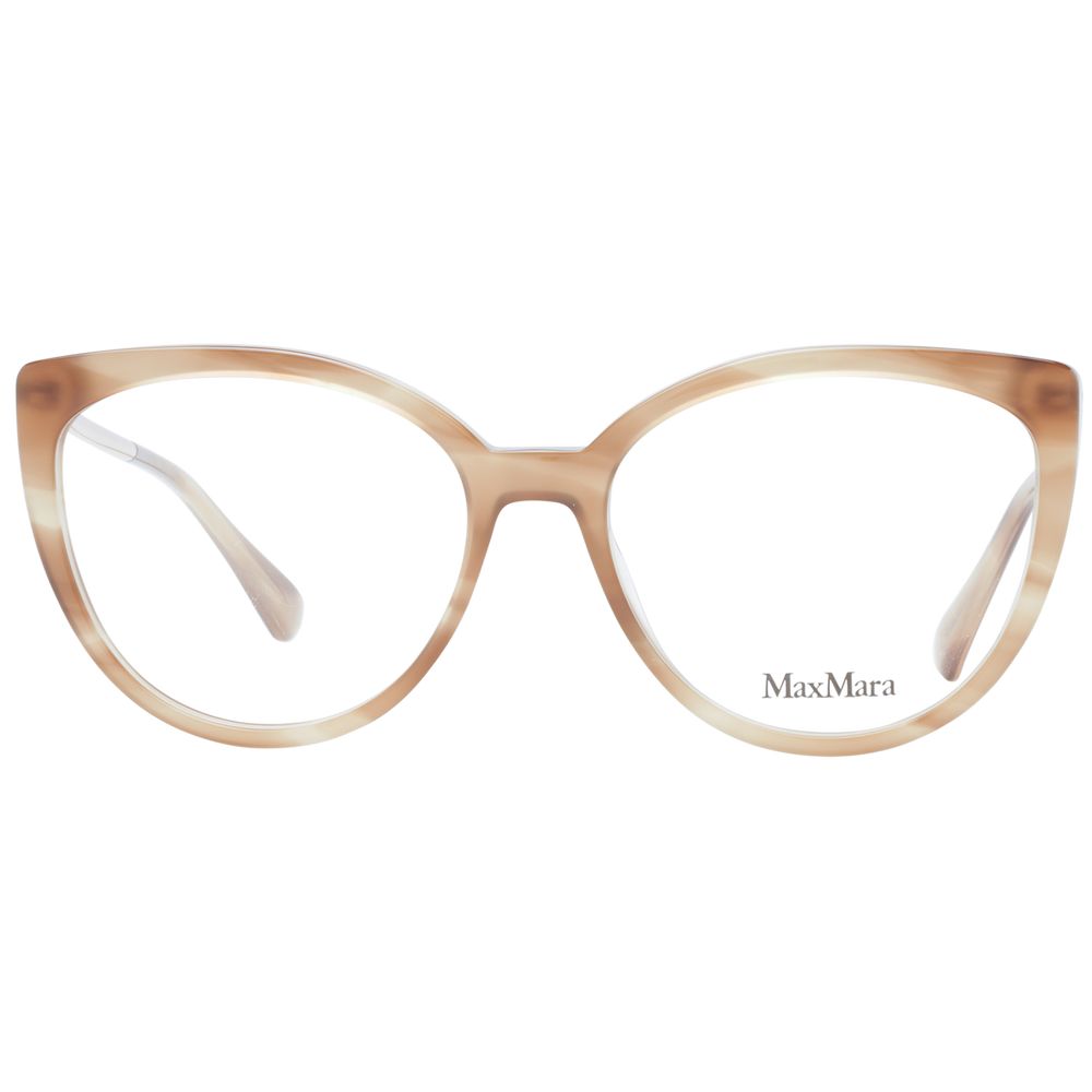 Max Mara Brown Plastic Glasses (Frames) - Luxe Marca