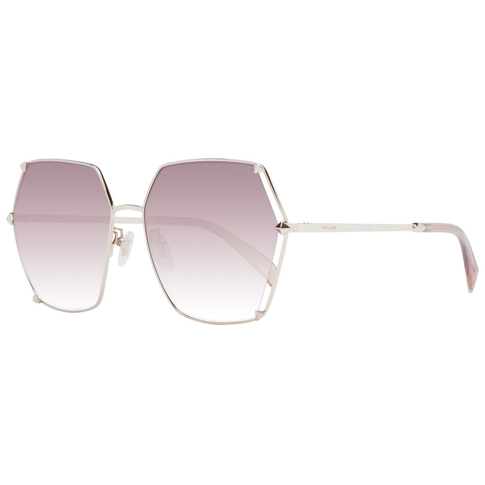 Police Rose Gold Metal Sunglasses - Luxe Marca