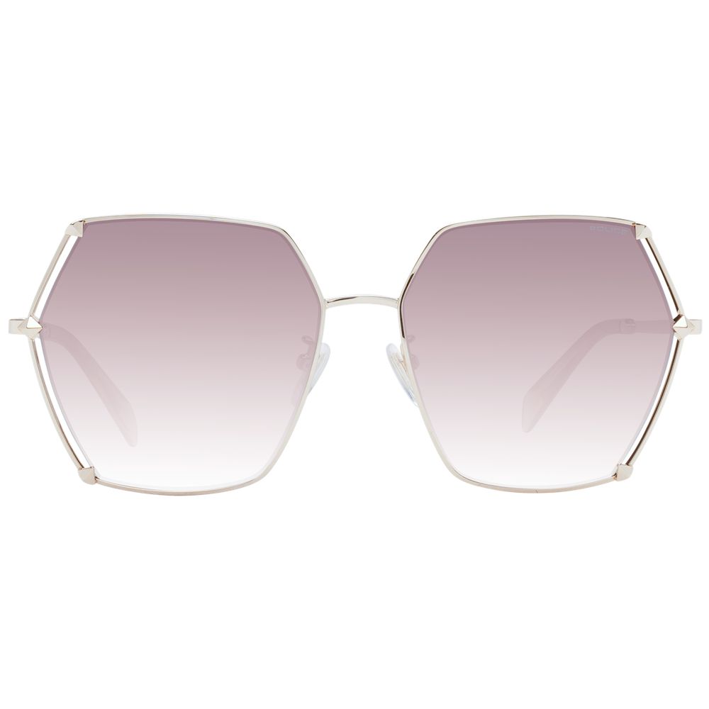 Police Rose Gold Metal Sunglasses - Luxe Marca