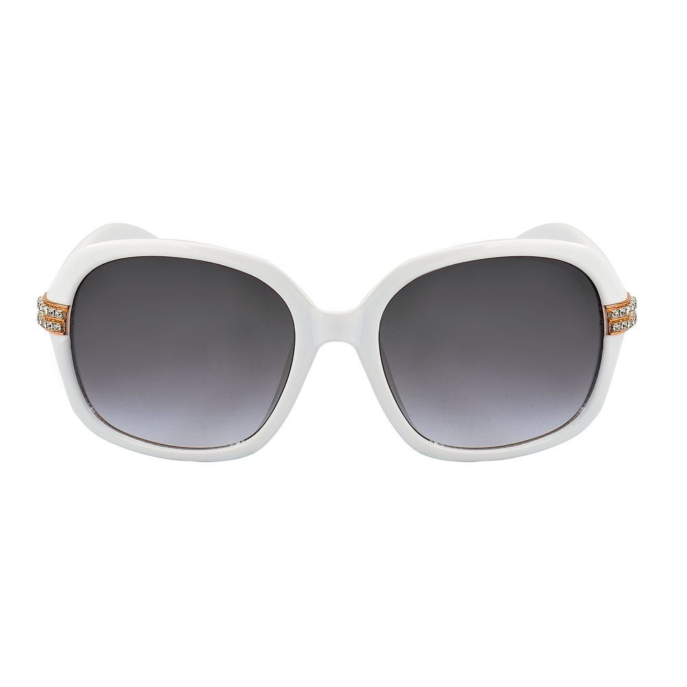 نظارات شمسية من الراتنج الأبيض من Guess