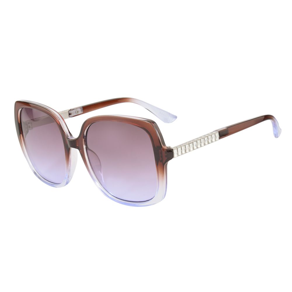 نظارات شمسية من الراتنج الأرجواني من Guess