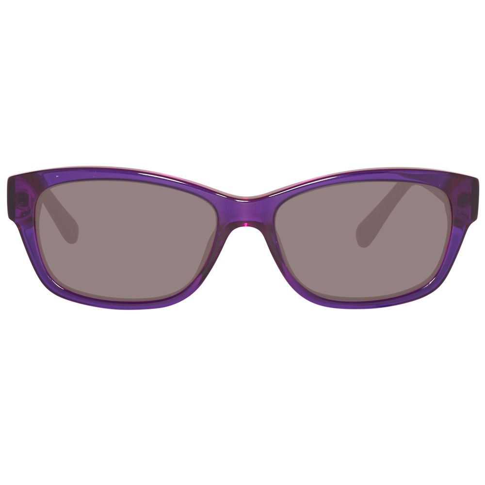 نظارات شمسية بلاستيكية أرجوانية من Guess