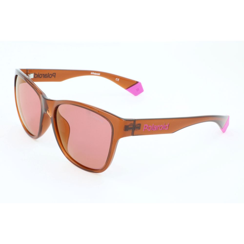 Polaroid Brown Polycarbonate Sunglasses - Luxe Marca