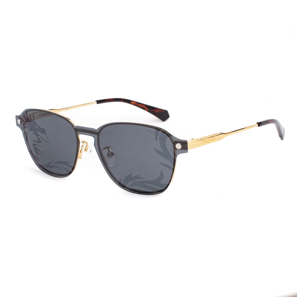 Polaroid Gold Metal Sunglasses - Luxe Marca