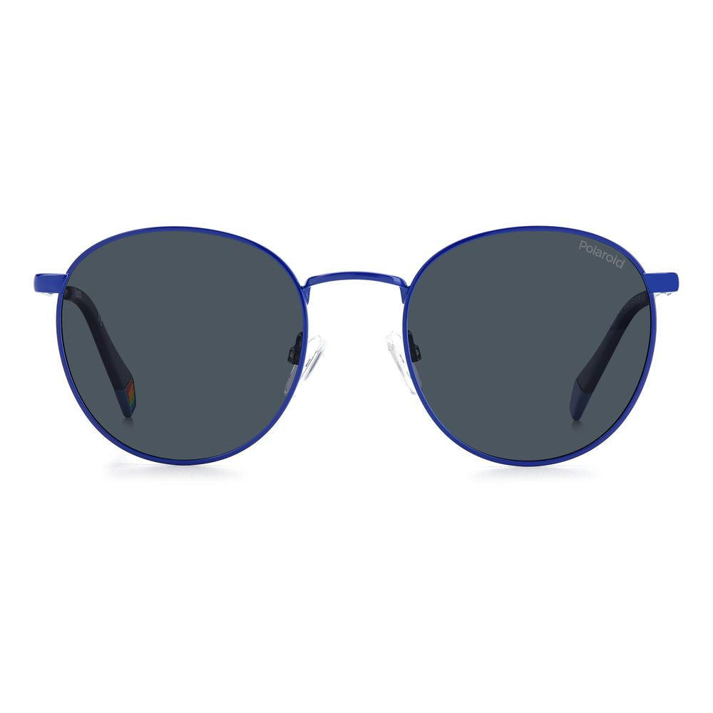 Polaroid Blue Stainless Steel Sunglasses - Luxe Marca