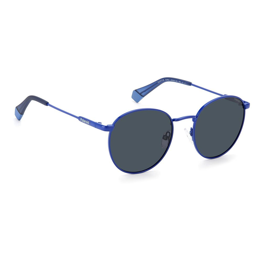 Polaroid Blue Stainless Steel Sunglasses - Luxe Marca