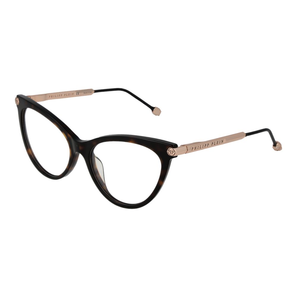 Philipp Plein Brown Cellulose Acetate Glasses (Frames) - Luxe Marca
