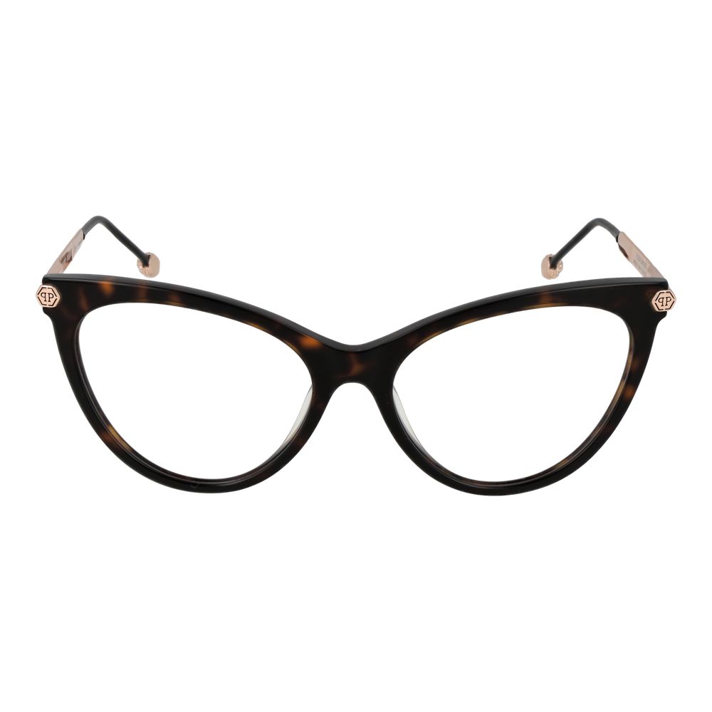 Philipp Plein Brown Cellulose Acetate Glasses (Frames) - Luxe Marca