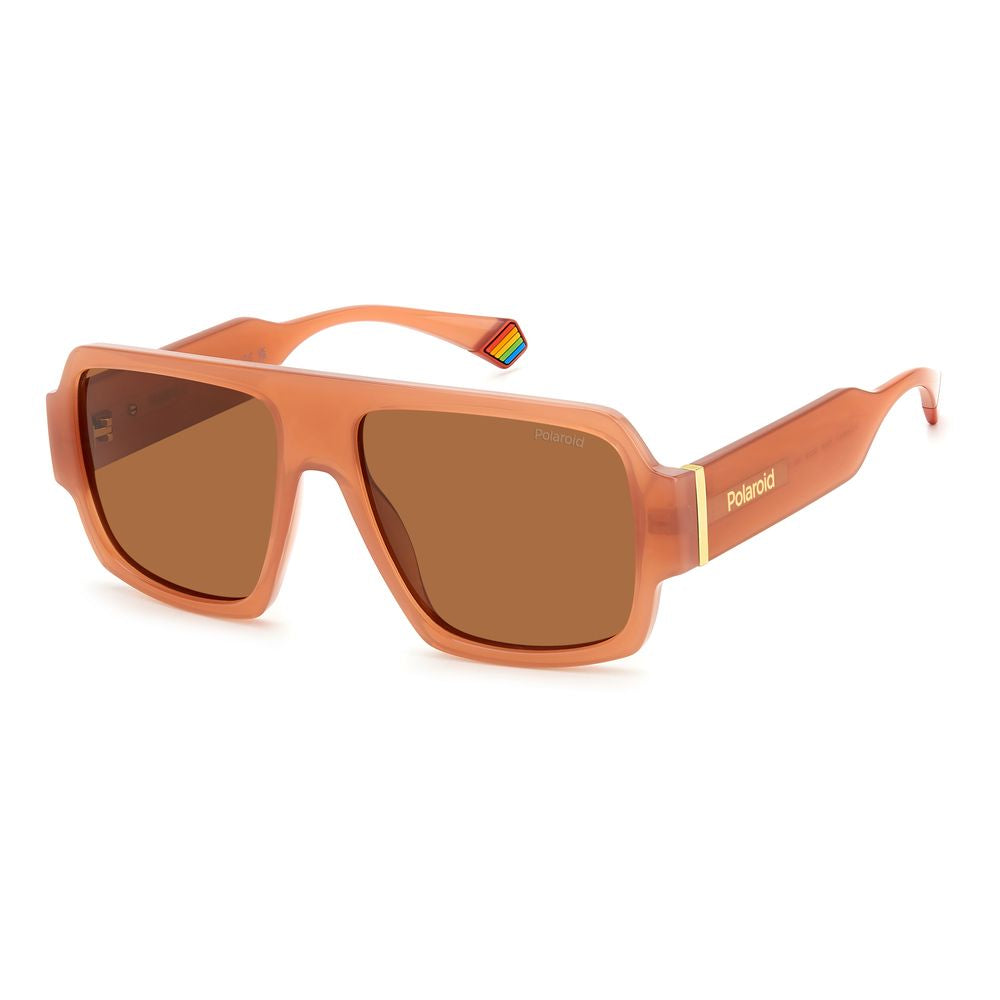 Polaroid Pink Resin Sunglasses - Luxe Marca