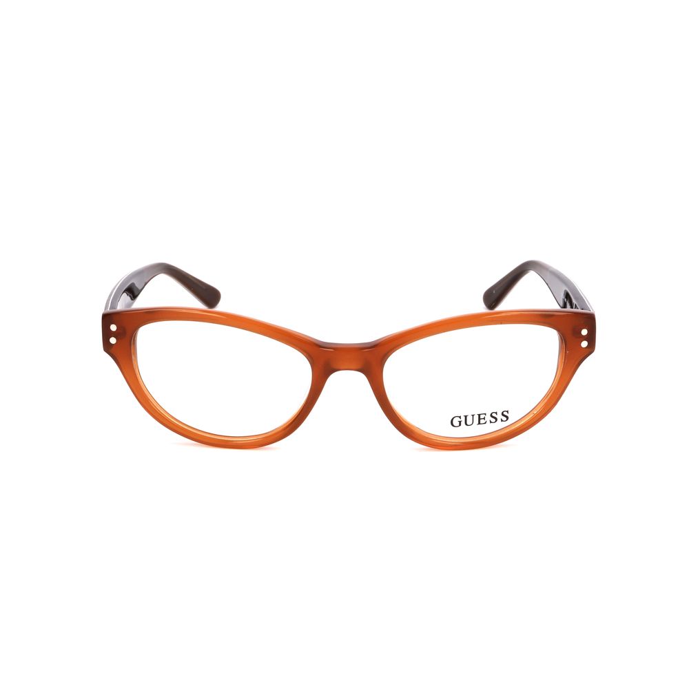 إطارات بلاستيكية برتقالية من Guess