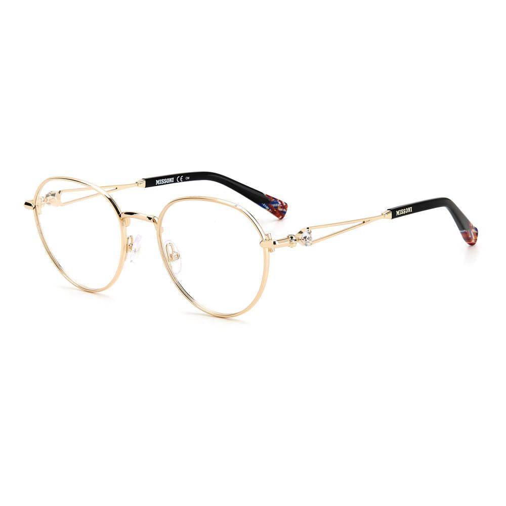 Missoni Gold Metal Glasses (Frames) - Luxe Marca