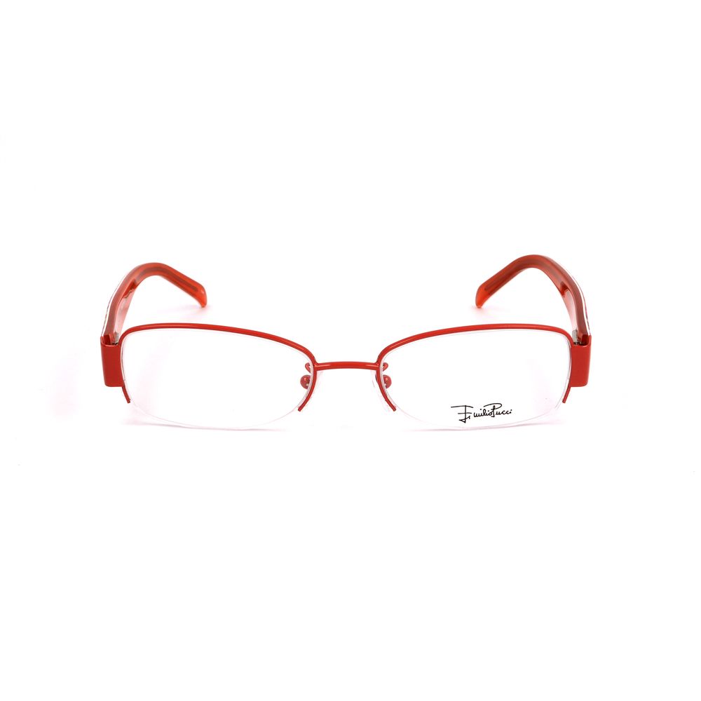 Emilio Pucci Orange Metal Glasses (Frames) - Luxe Marca