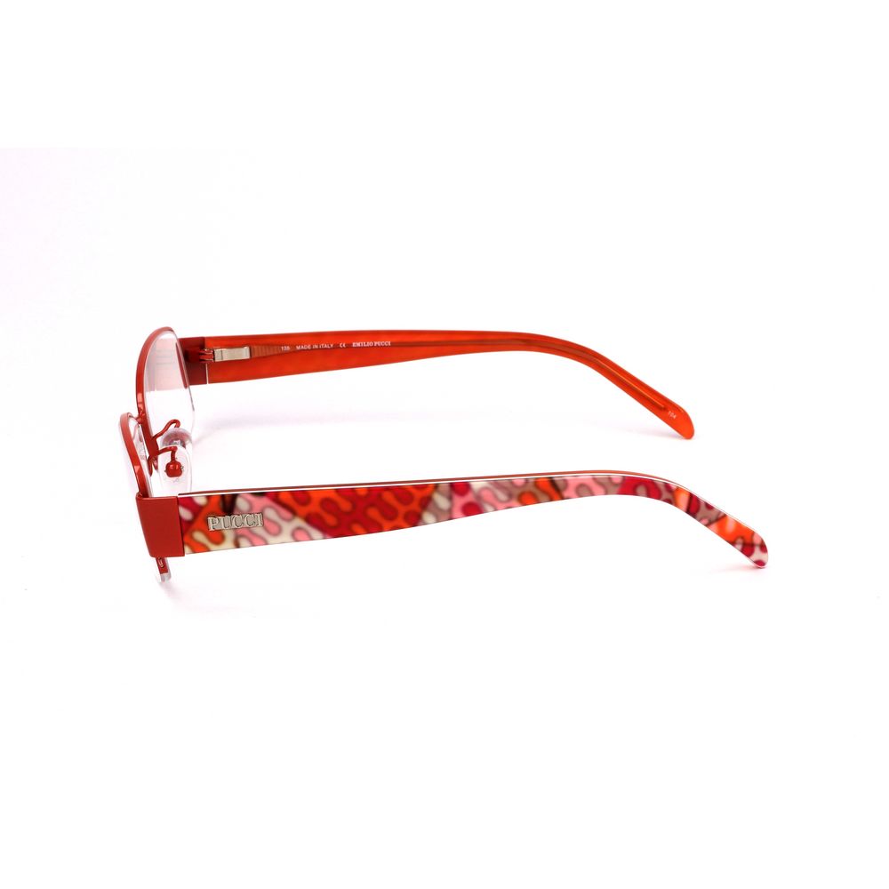 Emilio Pucci Orange Metal Glasses (Frames) - Luxe Marca