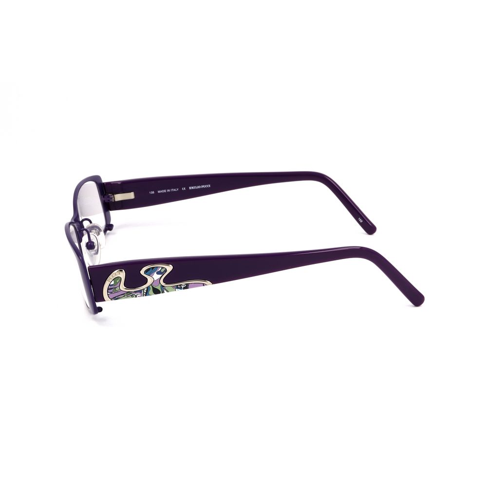 Emilio Pucci Purple Metal Glasses (Frames) - Luxe Marca