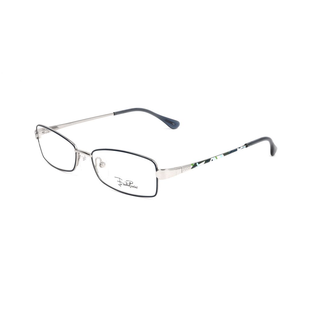 Emilio Pucci Silver Metal Glasses (Frames) - Luxe Marca