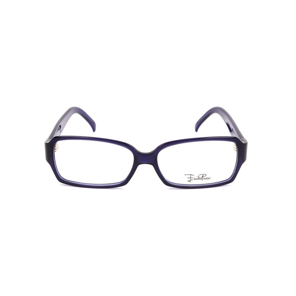 Emilio Pucci Blue Plastic Glasses (Frames) - Luxe Marca