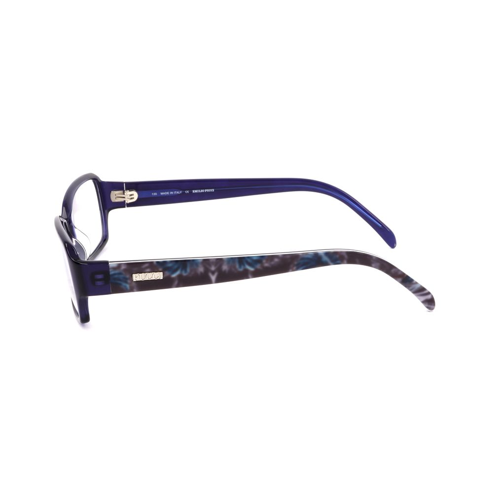 Emilio Pucci Blue Plastic Glasses (Frames) - Luxe Marca
