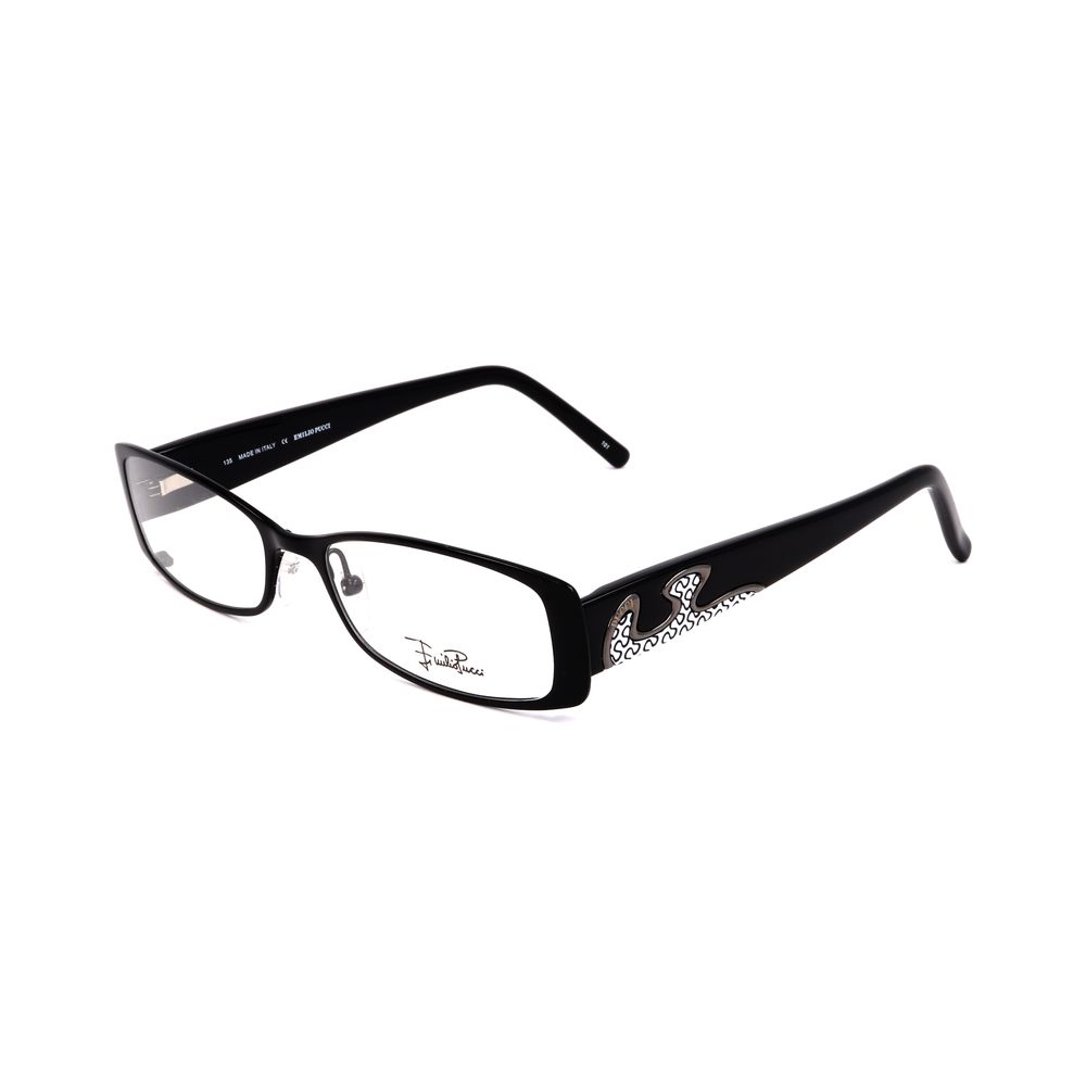 Emilio Pucci Black Metal Glasses (Frames) - Luxe Marca