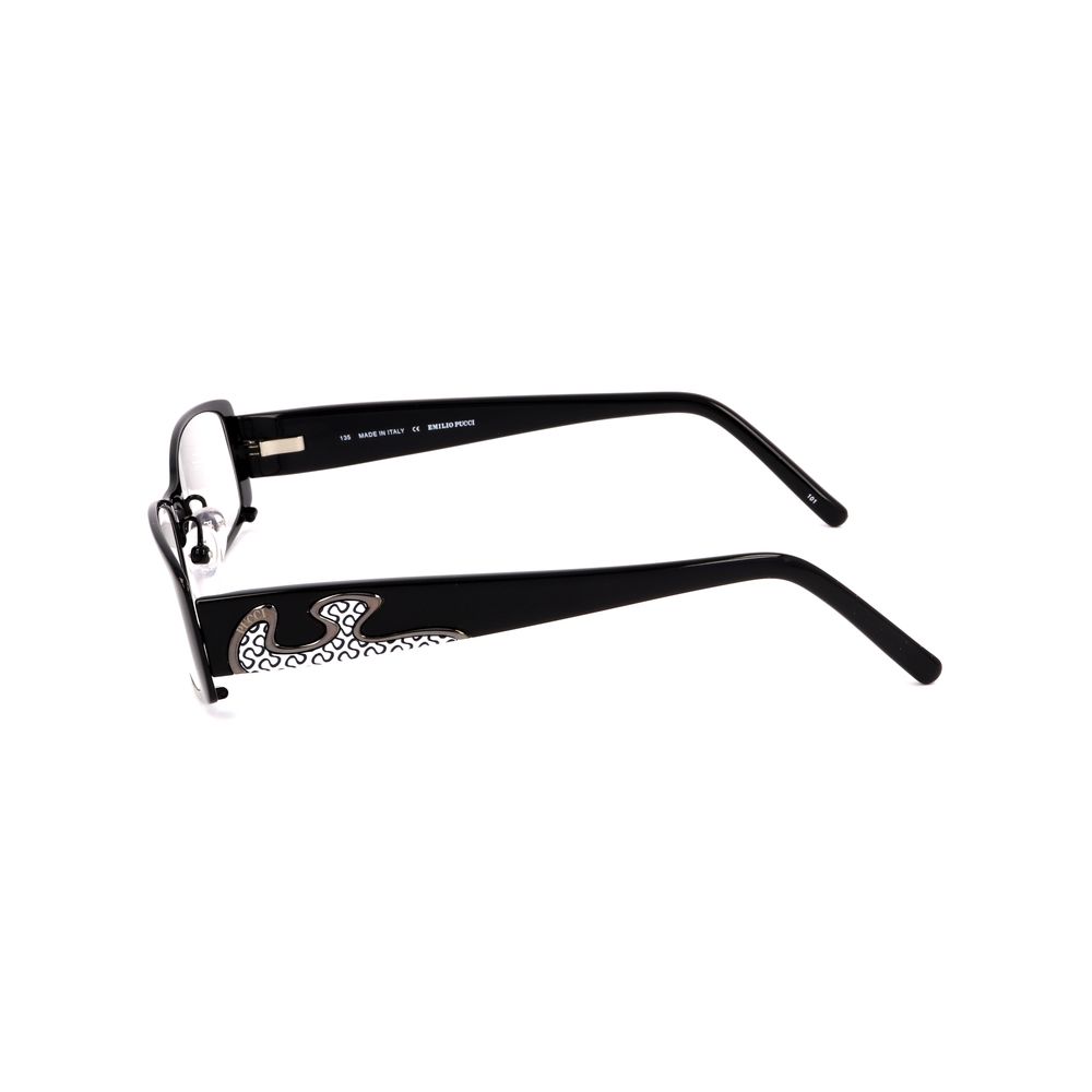 Emilio Pucci Black Metal Glasses (Frames) - Luxe Marca