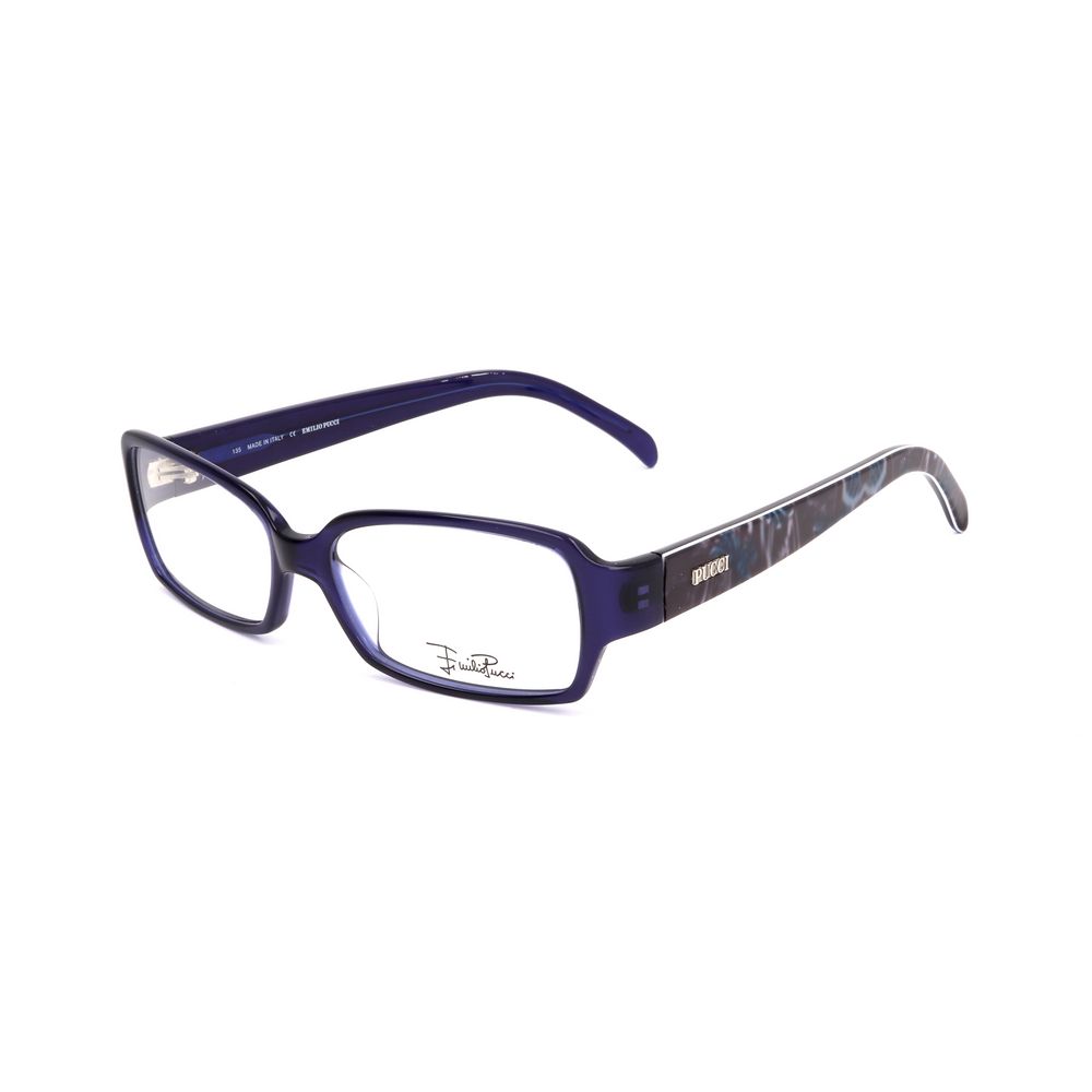 Emilio Pucci Blue Plastic Glasses (Frames) - Luxe Marca