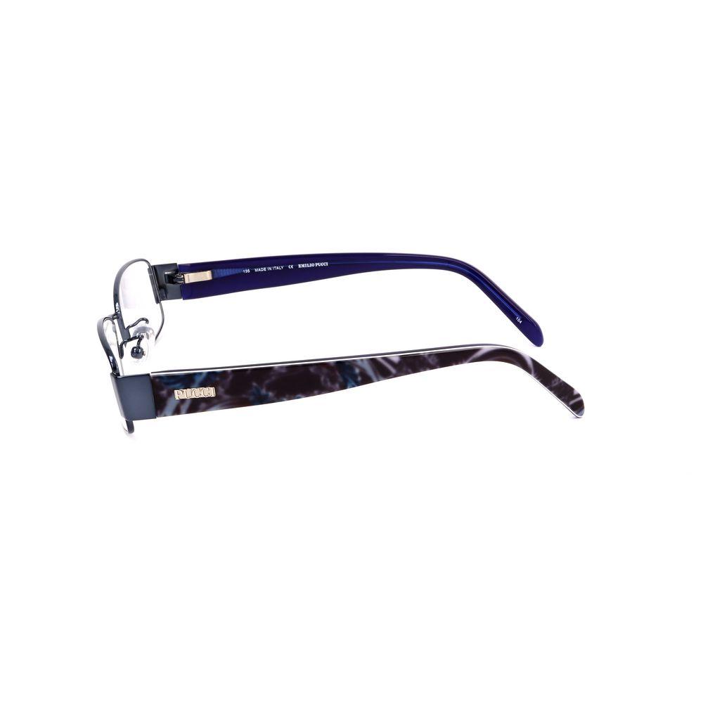 Emilio Pucci Blue Metal Glasses (Frames) - Luxe Marca