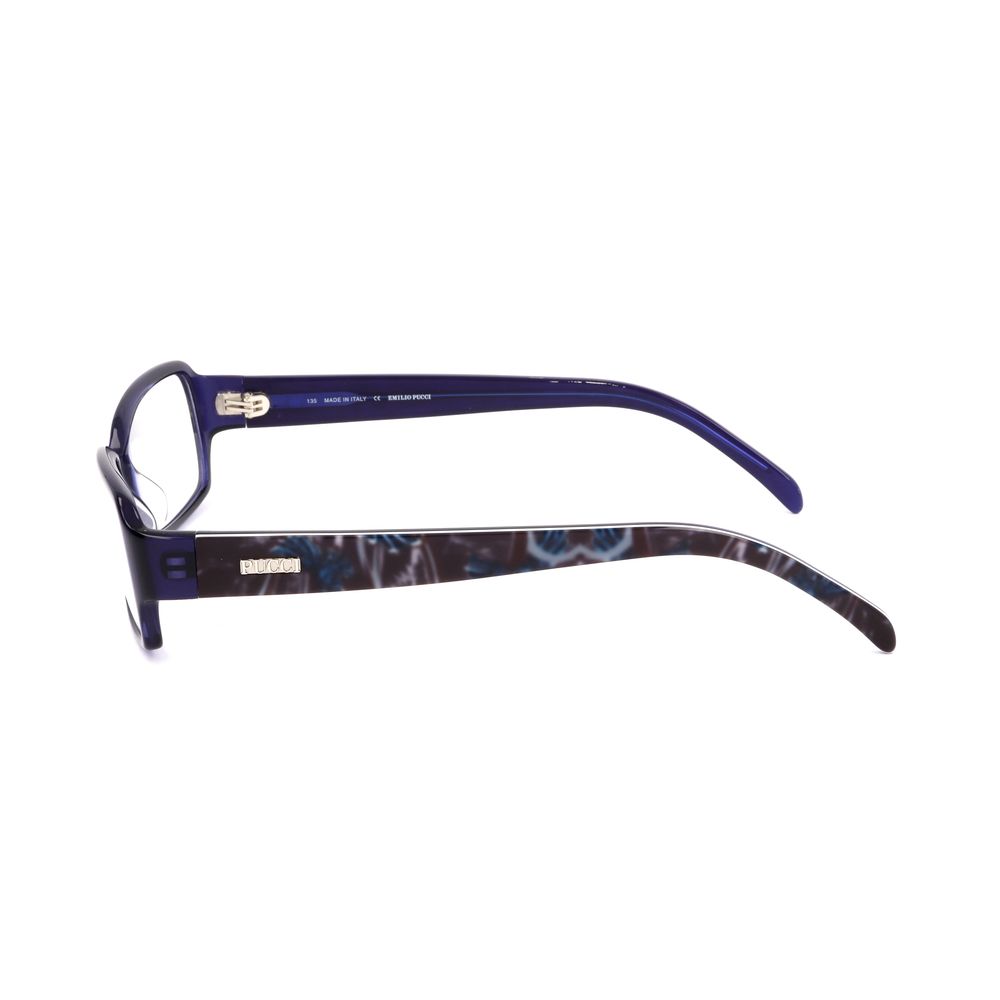 Emilio Pucci Blue Plastic Glasses (Frames) - Luxe Marca