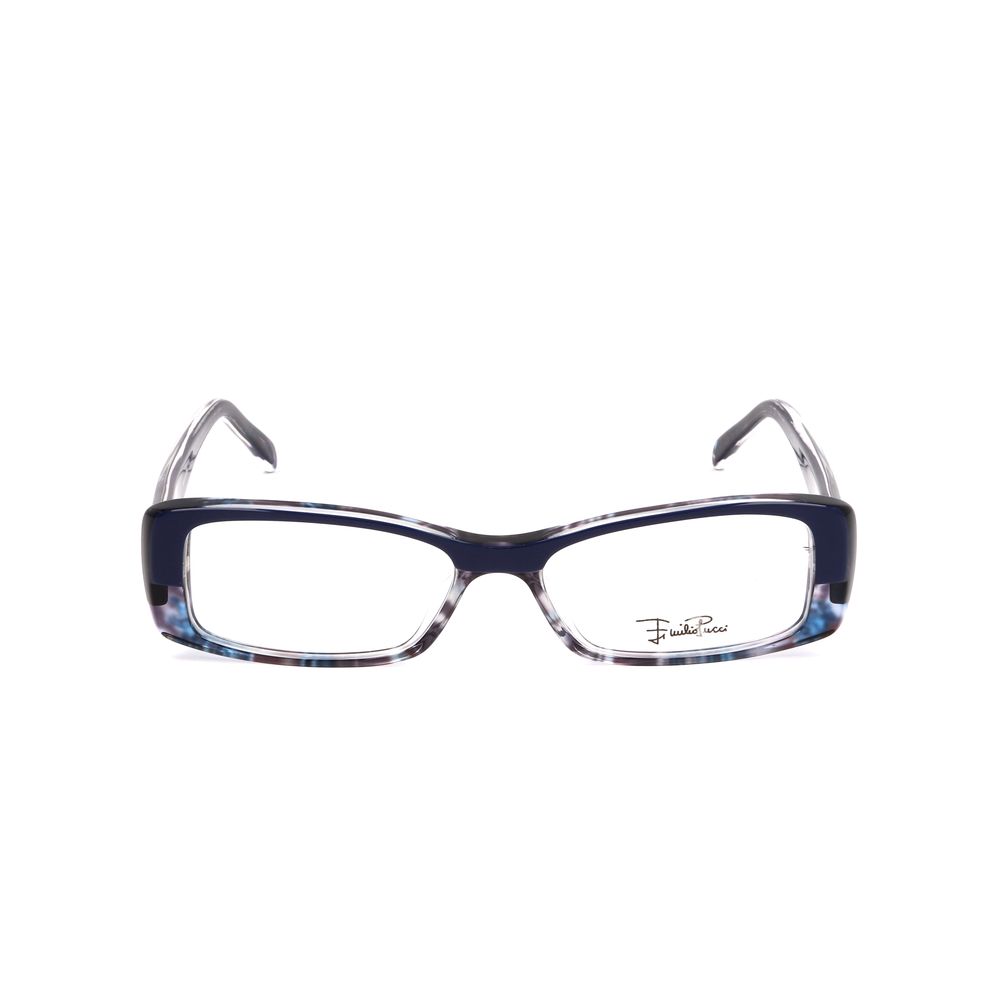 Emilio Pucci Blue Plastic Glasses (Frames) - Luxe Marca
