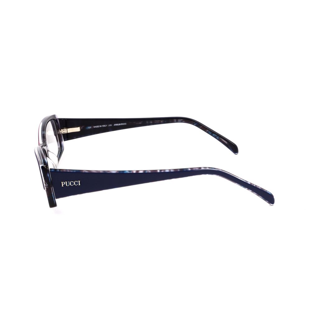 Emilio Pucci Blue Plastic Glasses (Frames) - Luxe Marca