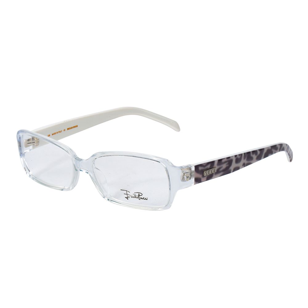 Emilio Pucci Transparent Plastic Glasses (Frames) - Luxe Marca