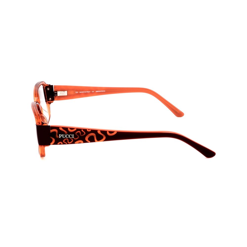 Emilio Pucci Orange Plastic Glasses (Frames) - Luxe Marca