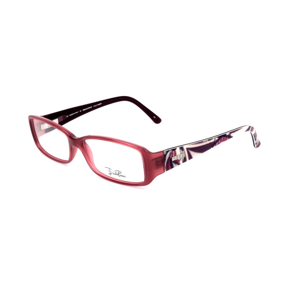 Emilio Pucci Pink Plastic Glasses (Frames) - Luxe Marca