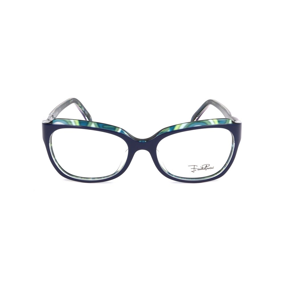 Emilio Pucci Blue Plastic Glasses (Frames) - Luxe Marca