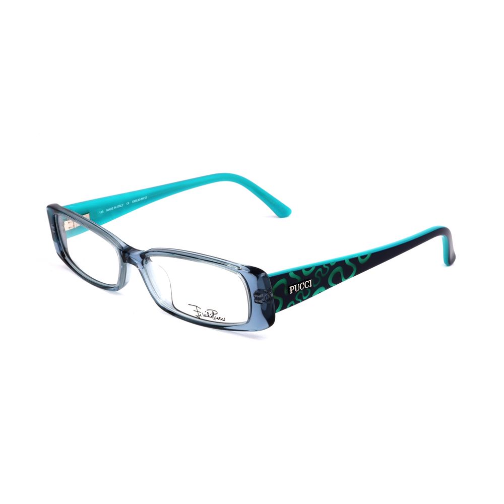 Emilio Pucci Blue Plastic Glasses (Frames) - Luxe Marca