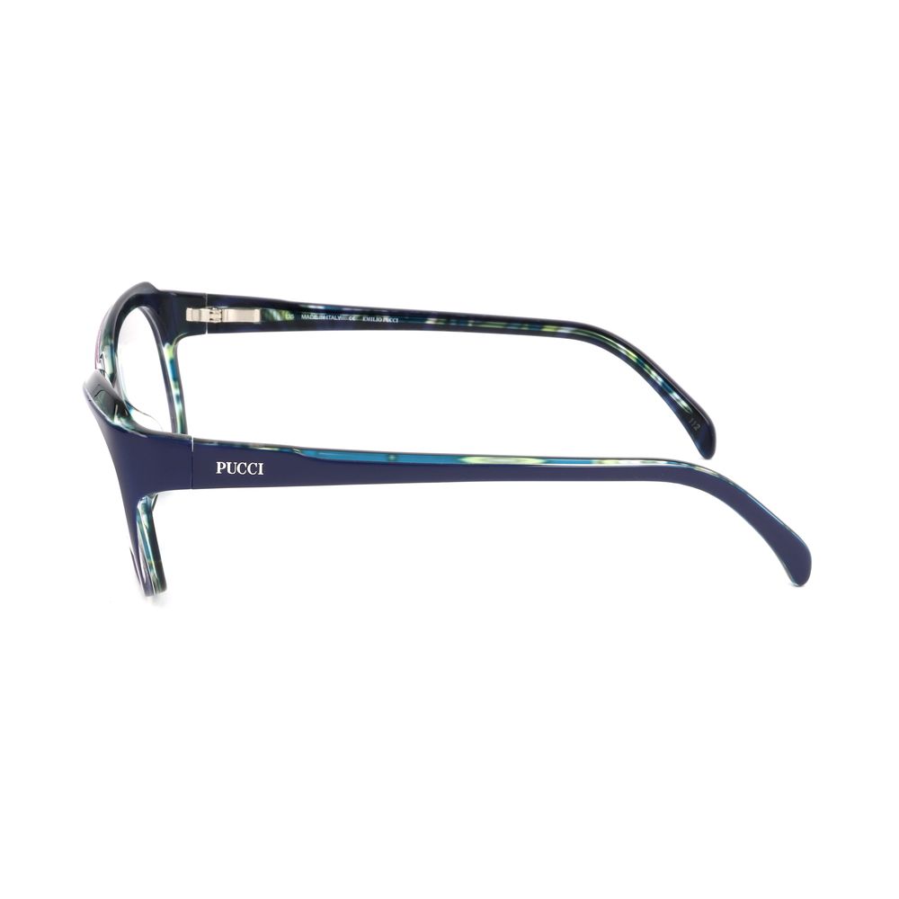 Emilio Pucci Blue Plastic Glasses (Frames) - Luxe Marca