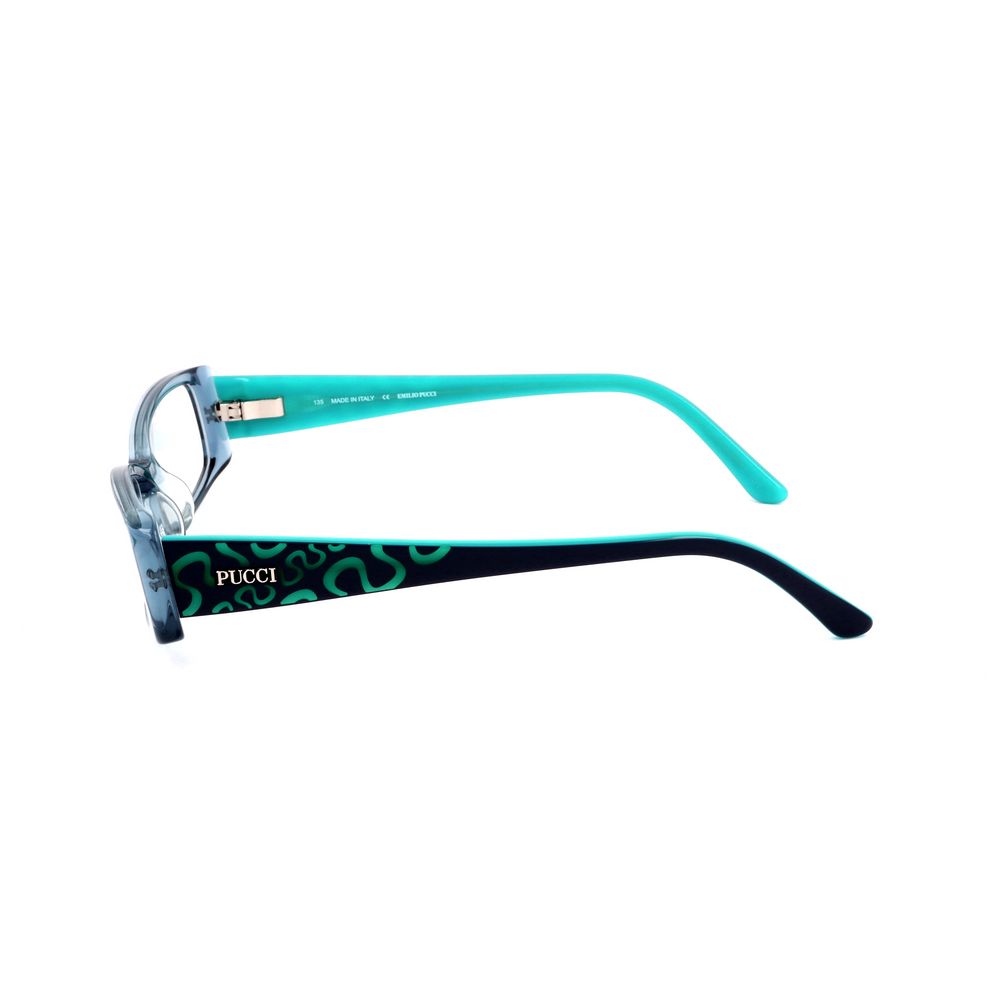 Emilio Pucci Blue Plastic Glasses (Frames) - Luxe Marca