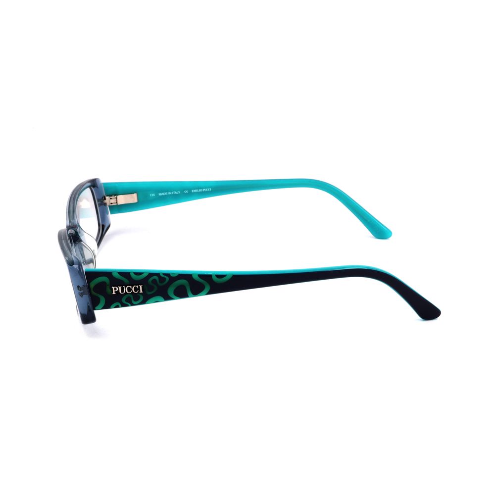 Emilio Pucci Blue Plastic Glasses (Frames) - Luxe Marca