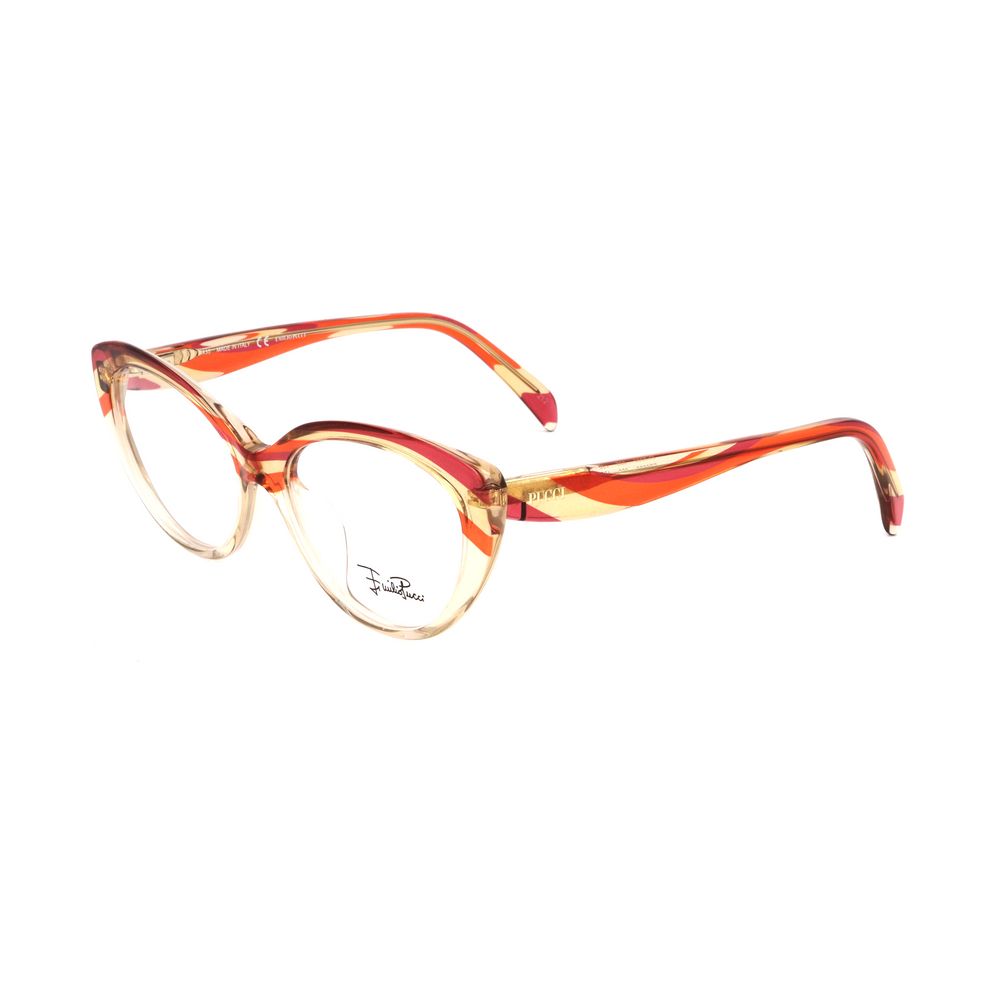 Emilio Pucci Multicolor Plastic Glasses (Frames) - Luxe Marca
