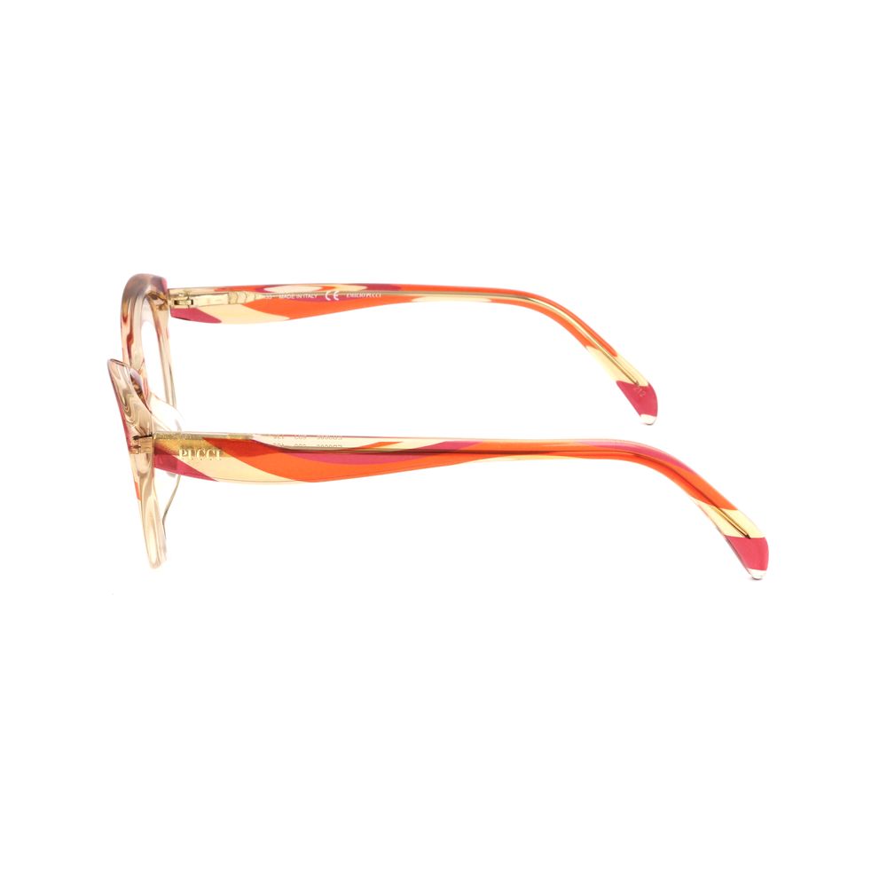Emilio Pucci Multicolor Plastic Glasses (Frames) - Luxe Marca