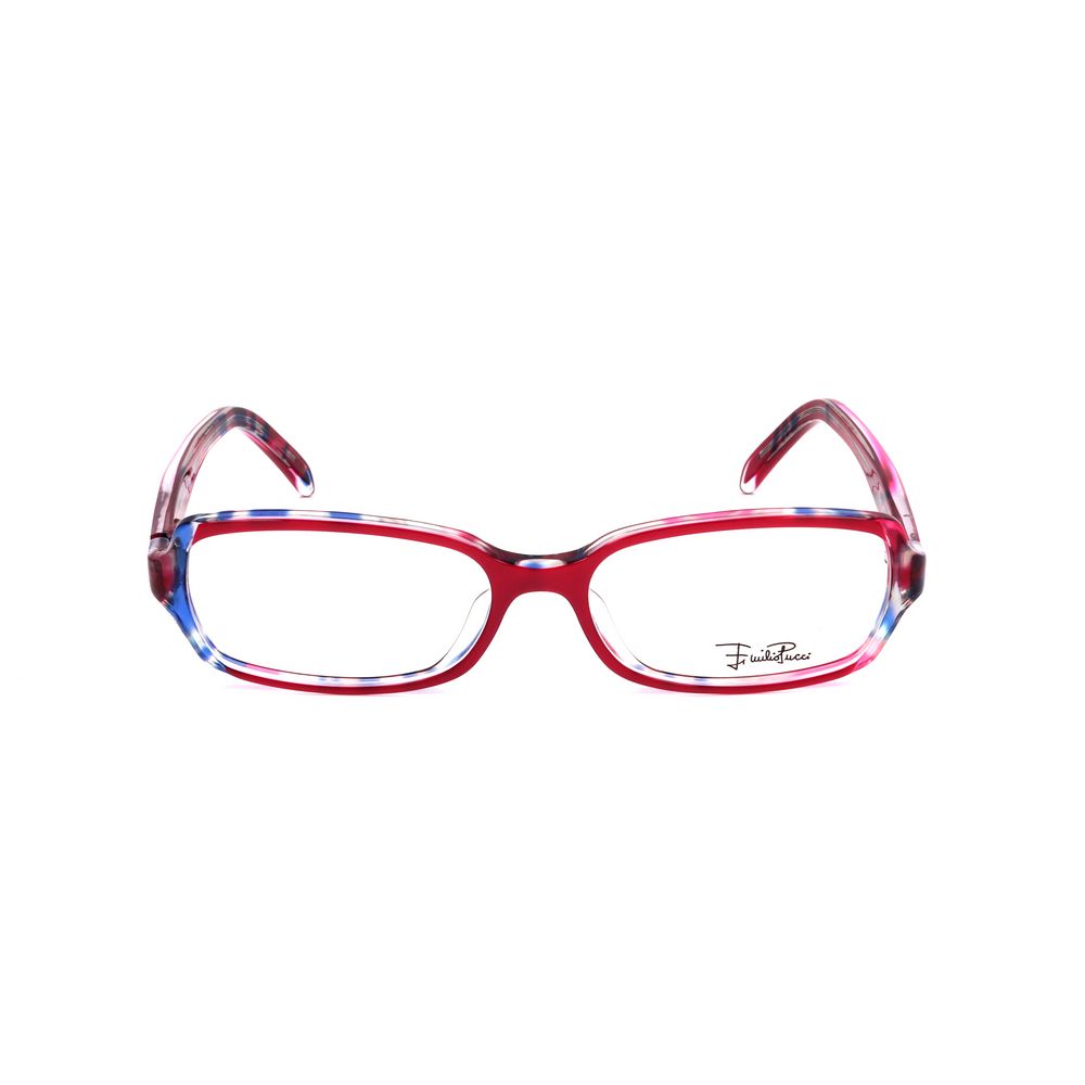 Emilio Pucci Multicolor Plastic Glasses (Frames) - Luxe Marca