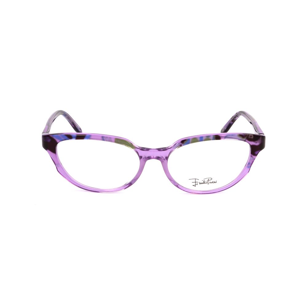Emilio Pucci Multicolor Plastic Glasses (Frames) - Luxe Marca